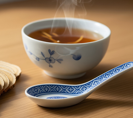 一杯在桌上的藥